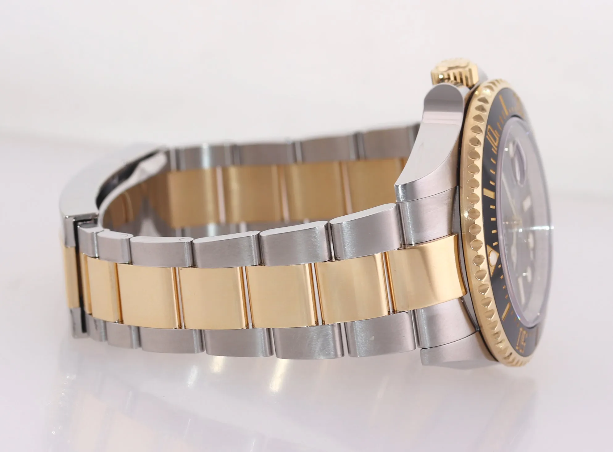 NEW 2023 PAPERS 126603 Rolex Sea-Dweller 43mm Two-Tone Yellow Gold Steel Watch