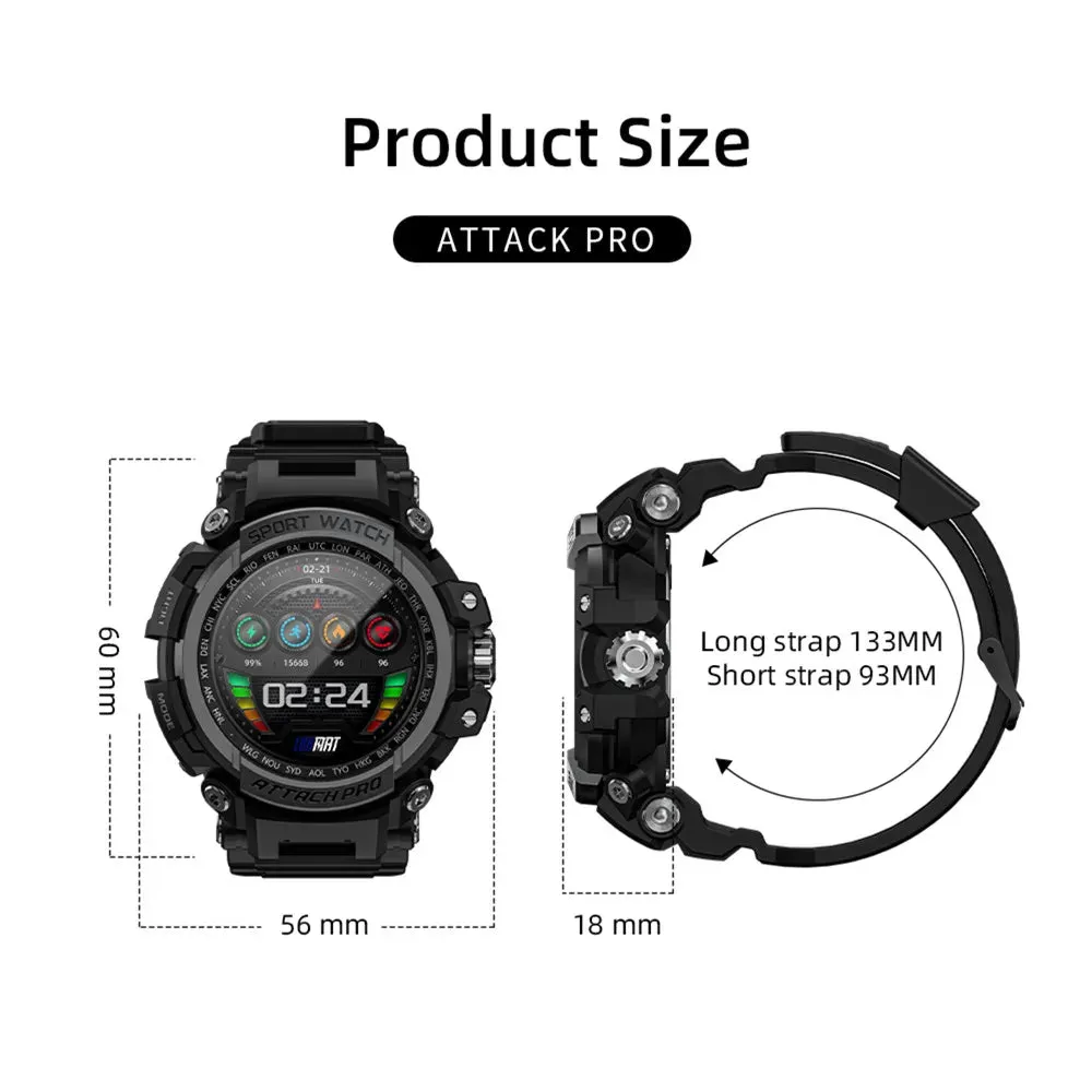 New ATTACK Pro Sport Smart Watch