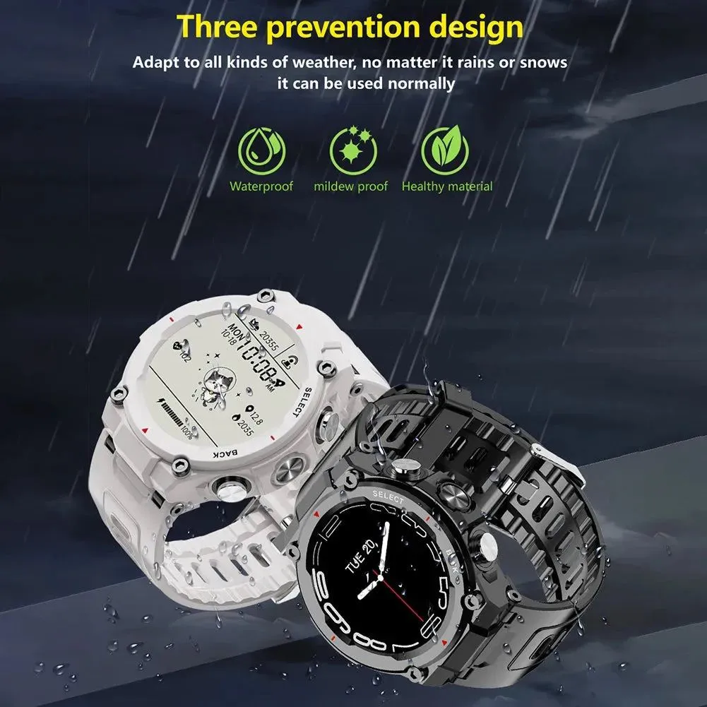 New Call Smart Watch 1.28" Touch Fitness Tracker Heart Rate Blood Oxygen Sleep Monitoring IP68 Waterproof Sports Smartwatch