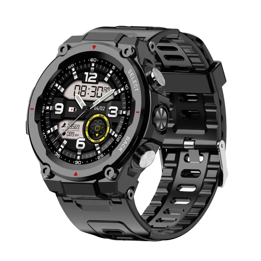 New Call Smart Watch 1.28" Touch Fitness Tracker Heart Rate Blood Oxygen Sleep Monitoring IP68 Waterproof Sports Smartwatch