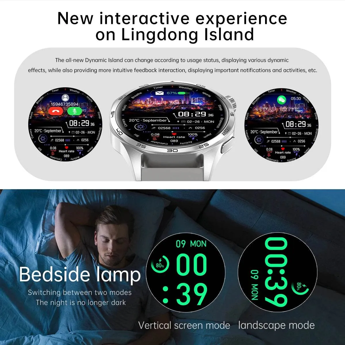 New GPS Smart Watch Men For Huawei Watch GT5 Pro 360*360 HD Screen Bluetooth Call NFC IP68 Waterproof Heart rate Smartwatch