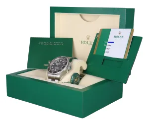 NEW NOS 2019 Rolex Sea-Dweller Deepsea 126660 Stainless Steel 44mm Black Watch