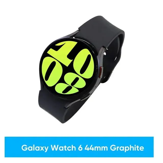 New Samsung Galaxy Watch 6 40mm/44mm Smartwatch Fitness Tracker Heart Monitor Biggest Screen Smart Watch For Galaxy S24 Ultra