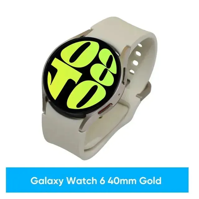 New Samsung Galaxy Watch 6 40mm/44mm Smartwatch Fitness Tracker Heart Monitor Biggest Screen Smart Watch For Galaxy S24 Ultra