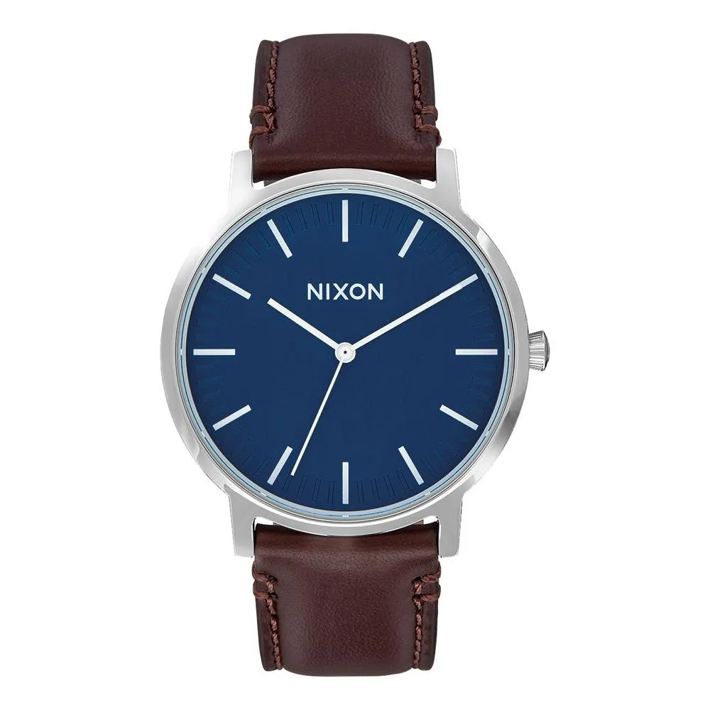 Nixon Porter Mens Leather Watch