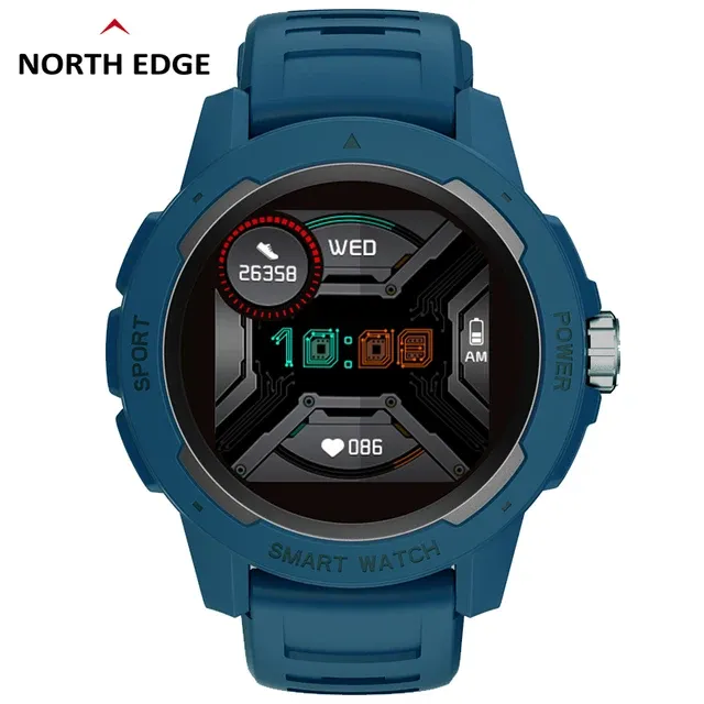 North Edge MARS 2 Multi Sport Smartwatch｜Heart Rate, Sleep Tracking, Pedometer