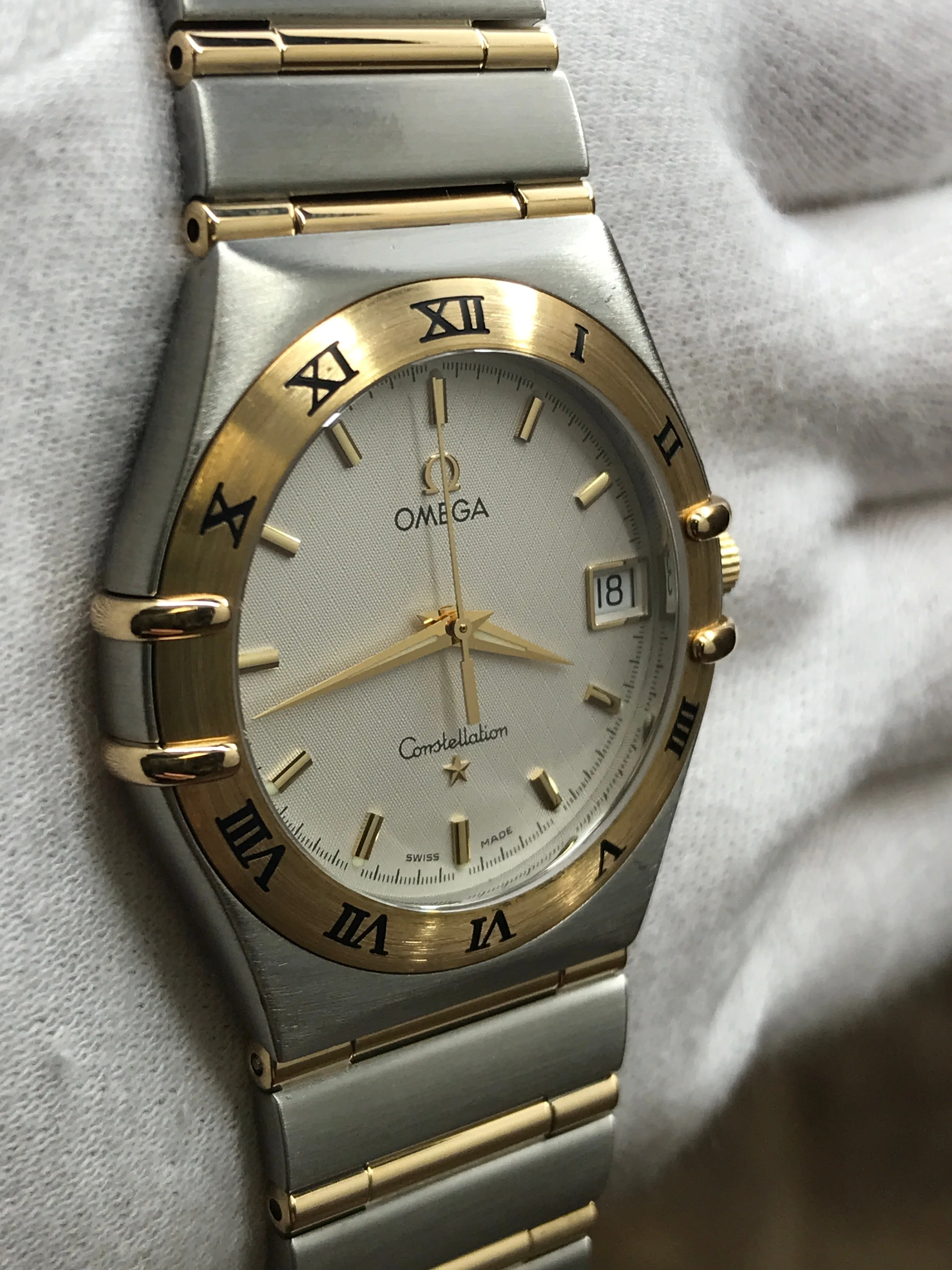 Omega Constellation 1312.30 Silver Dial Quartz Watch