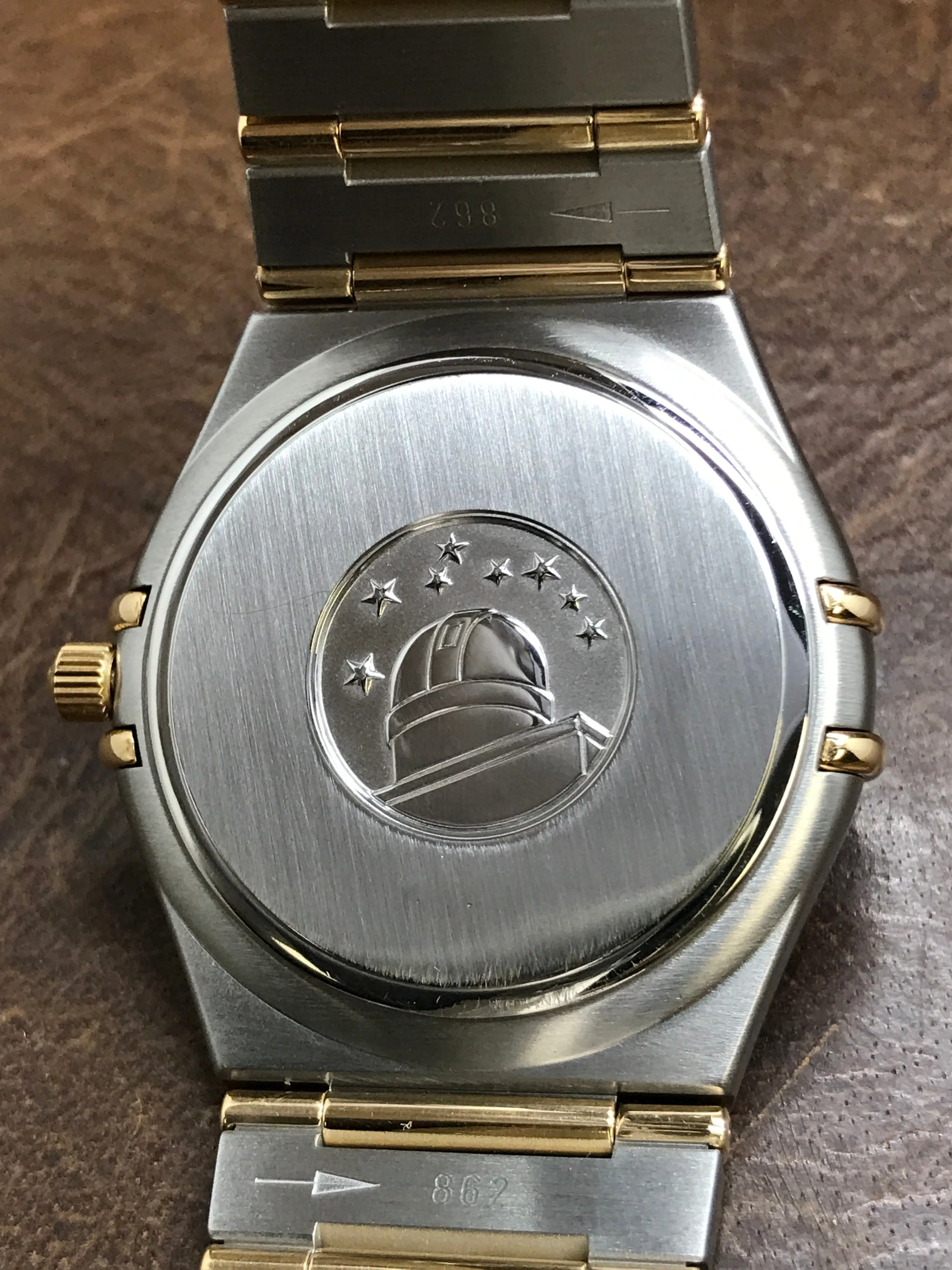 Omega Constellation 1312.30 Silver Dial Quartz Watch
