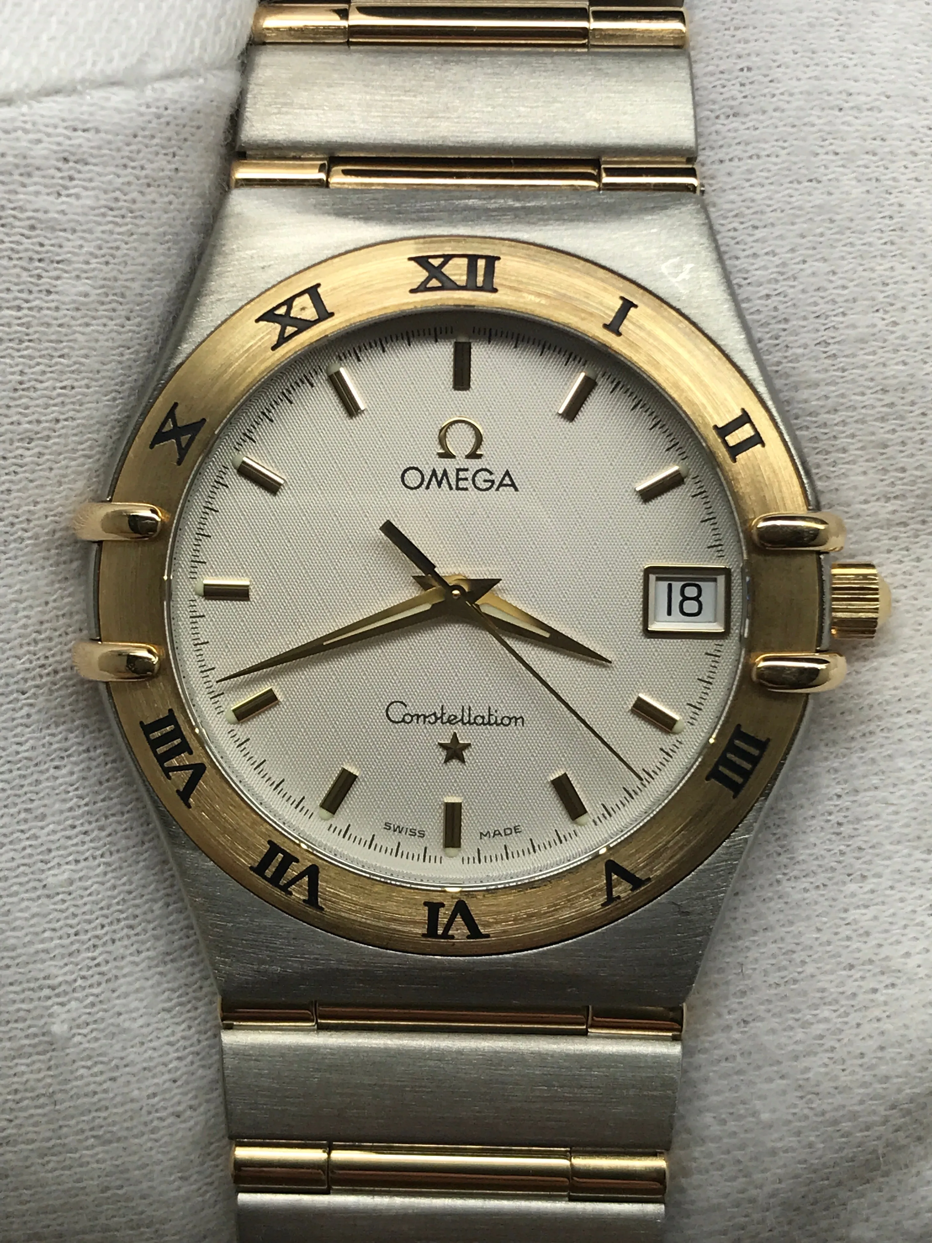 Omega Constellation 1312.30 Silver Dial Quartz Watch