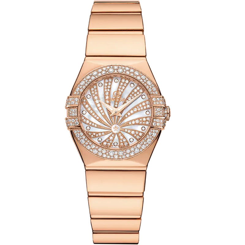 Omega Constellation 24 mm, red gold on red gold