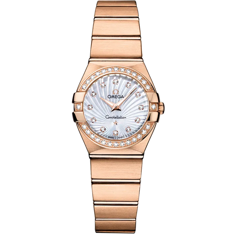 Omega Constellation 24 mm, red gold on red gold