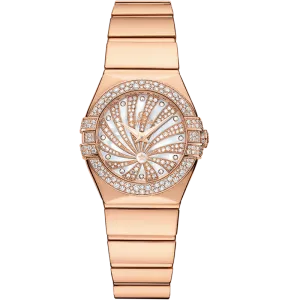 Omega Constellation 24 mm, red gold on red gold