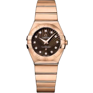 Omega Constellation 27 mm, red gold on red gold