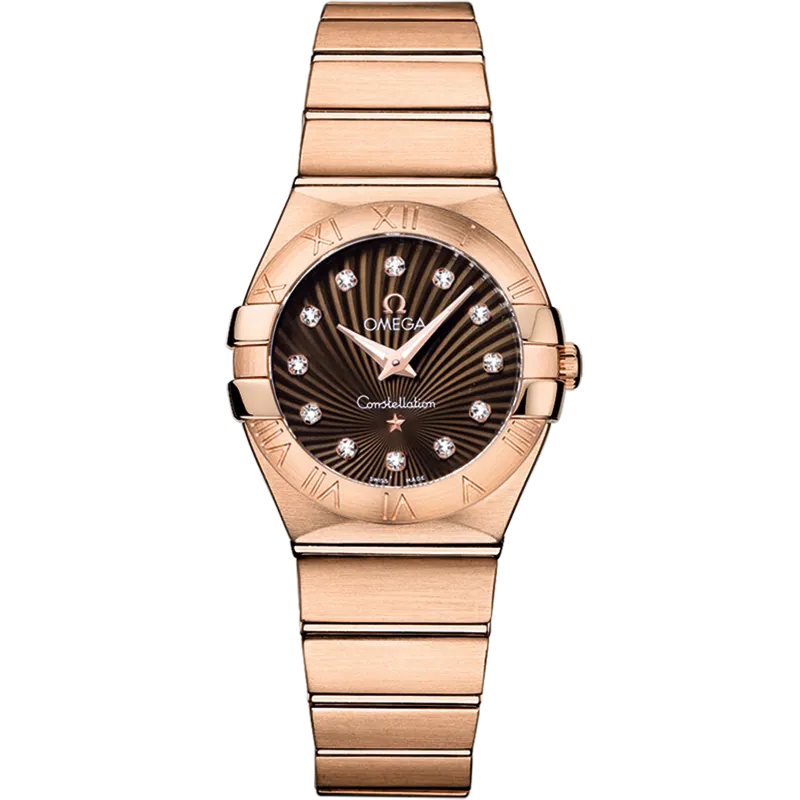 Omega Constellation 27 mm, red gold on red gold