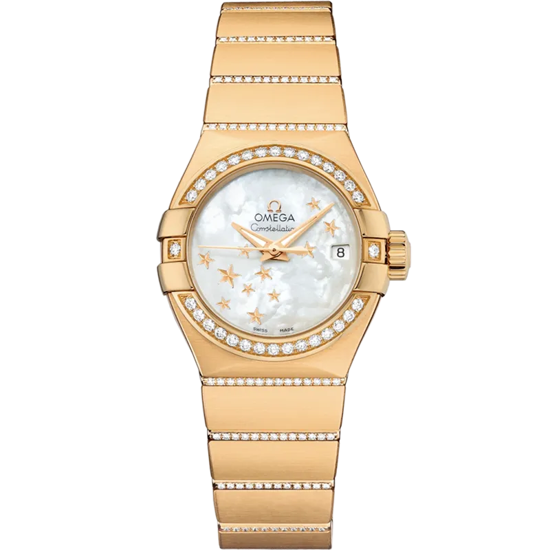 Omega Constellation 27 mm, yellow gold on yellow gold