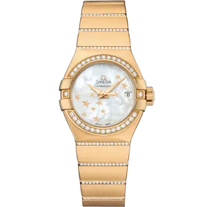 Omega Constellation 27 mm, yellow gold on yellow gold