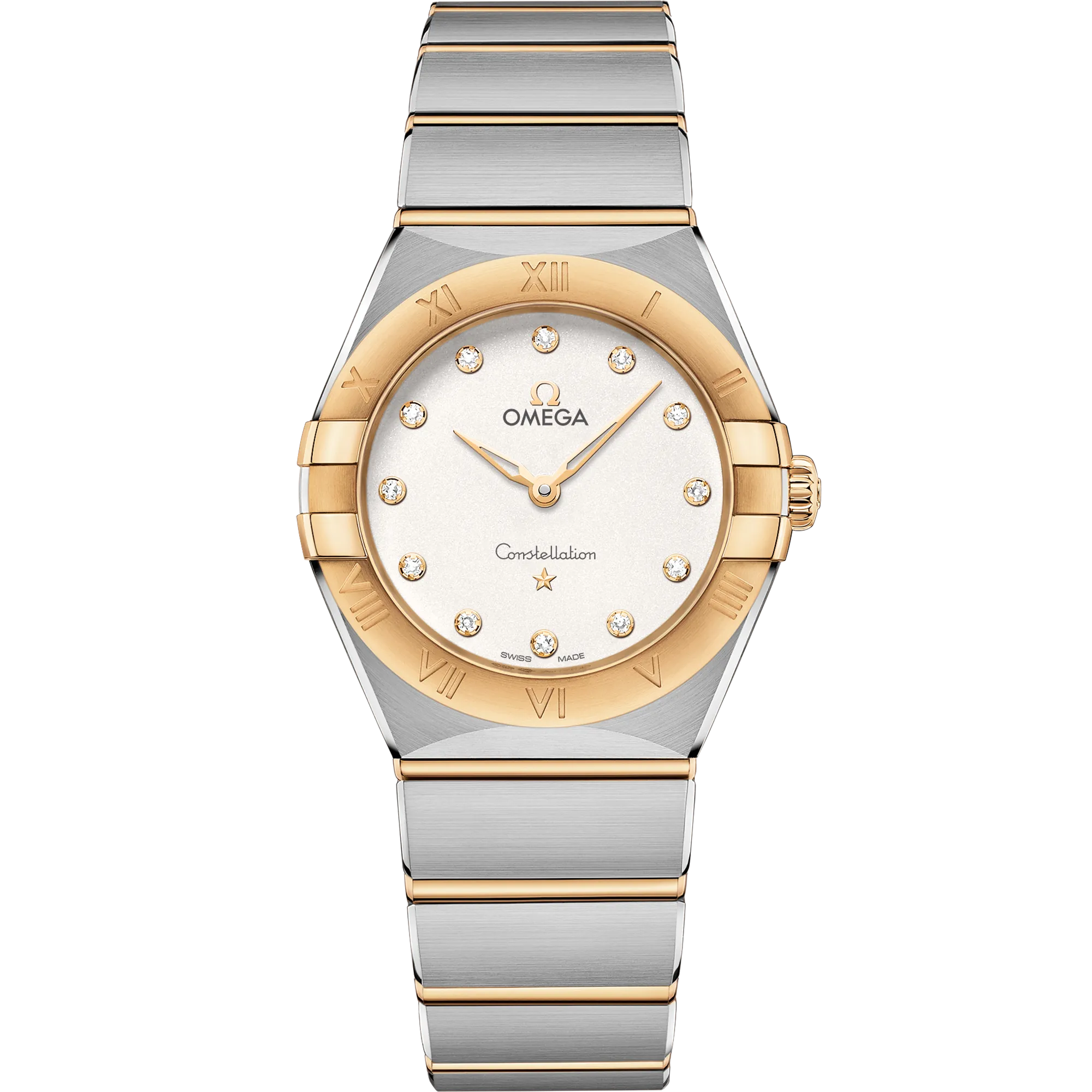 Omega Constellation 28 mm, steel - yellow gold on steel - yellow gold