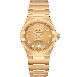 Omega Constellation 29 mm, yellow gold on yellow gold