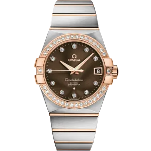 Omega Constellation 38 mm, steel - red gold on steel - red gold