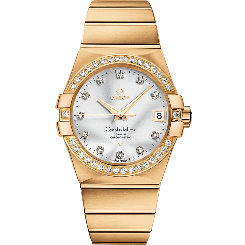 Omega Constellation 38 mm, yellow gold on yellow gold