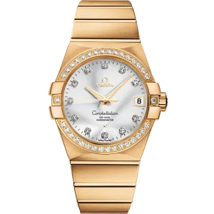 Omega Constellation 38 mm, yellow gold on yellow gold
