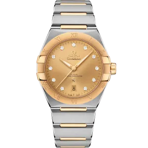 Omega Constellation 39 mm, steel - yellow gold on steel - yellow gold