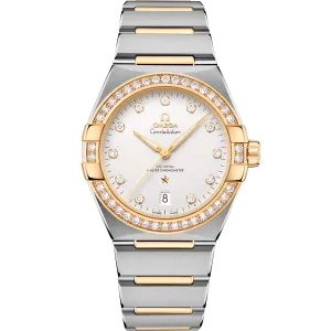 Omega Constellation 39 mm, steel - yellow gold on steel - yellow gold