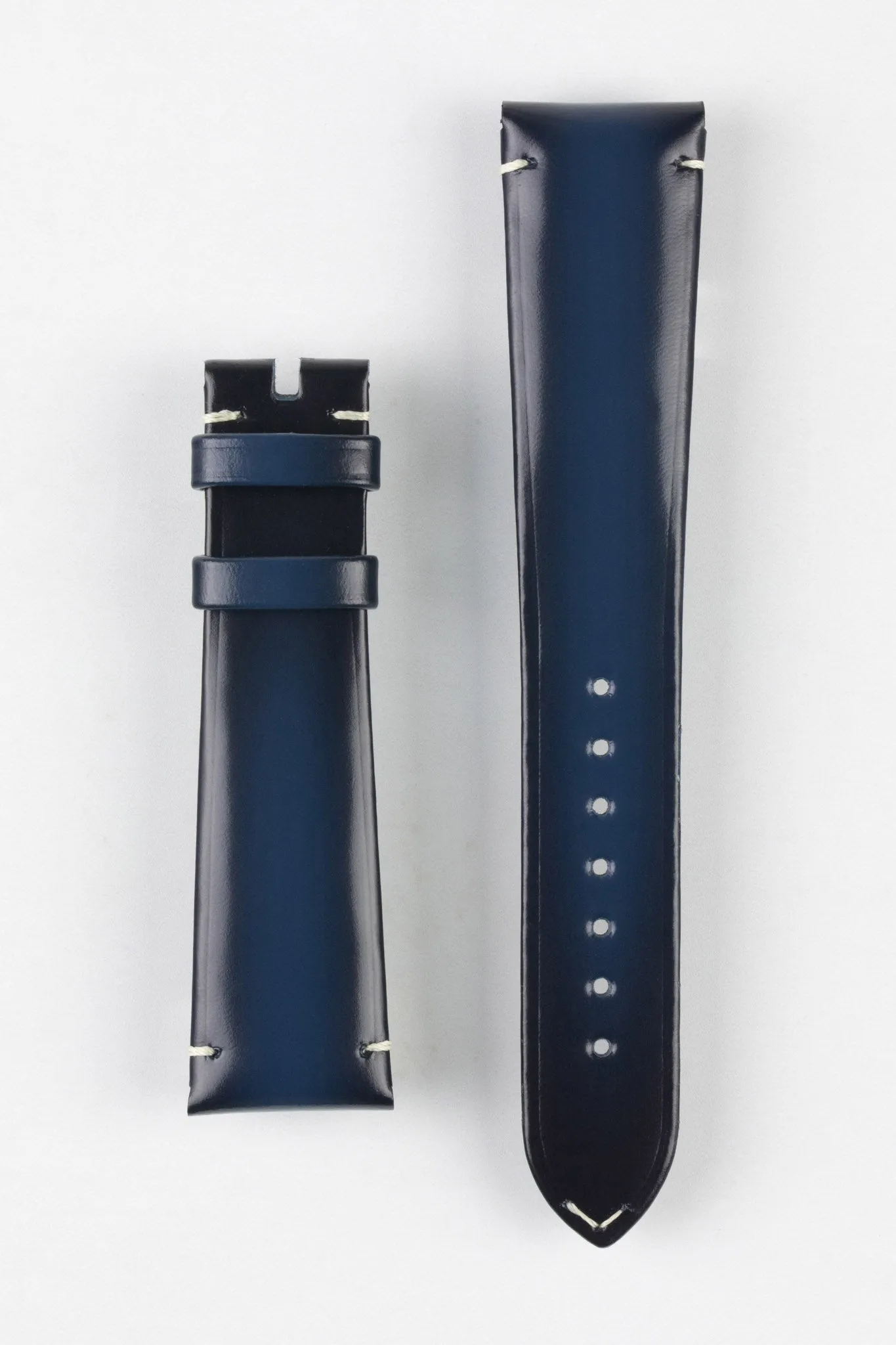 OMEGA CUZ015962 Speedmaster 57 Vintage Style 20mm Leather Watch Strap - BLUE