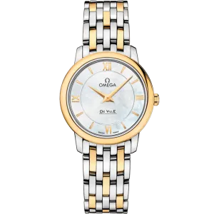 Omega De Ville Prestige 27.4 mm, steel - yellow gold on steel - yellow gold