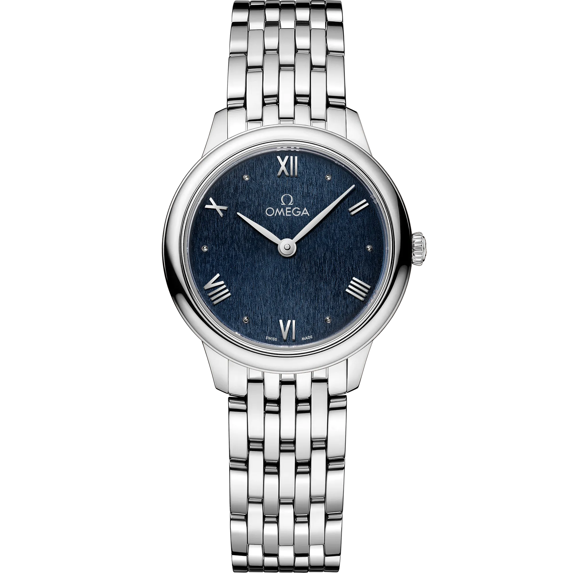 Omega De Ville Prestige 27.5 mm, steel on steel