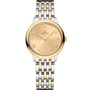 Omega De Ville Prestige 27.5 mm, steel - yellow gold on steel - yellow gold