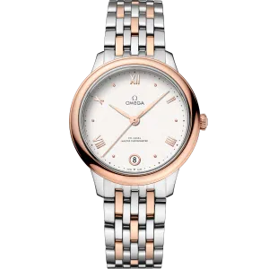 Omega De Ville Prestige 34 mm, steel - Sedna™ gold on steel - Sedna™ gold