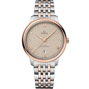 Omega De Ville Prestige 40 mm, steel - Sedna™ gold on steel - Sedna™ gold
