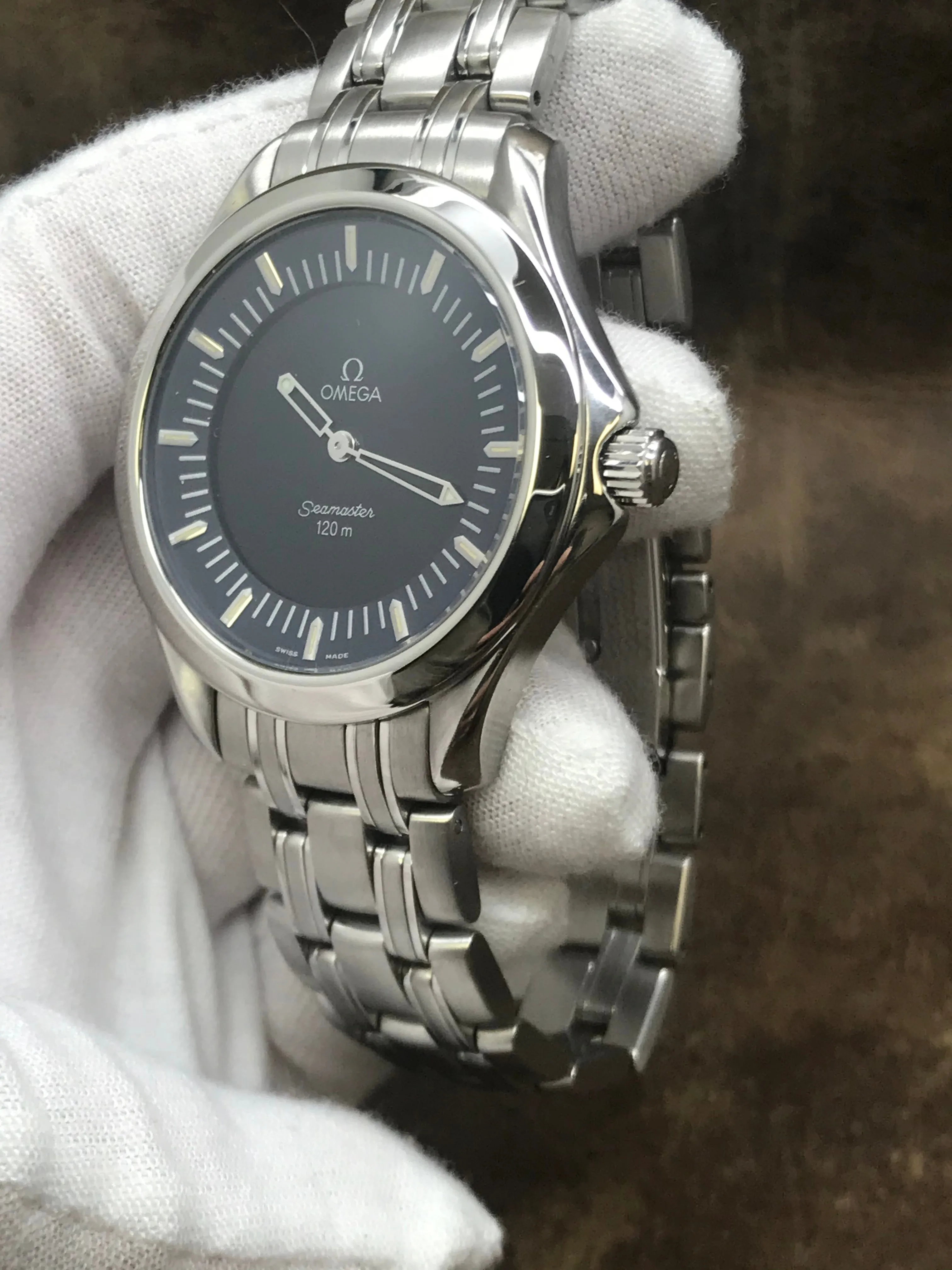 Omega Seamaster 120M 2521.81.00 Blue Dial Quartz Men's Watch
