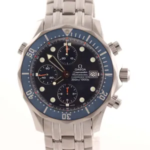 Omega Seamaster Pro Chronograph 300M 2599.80 Blue Wave Automatic 41.5mm Watch