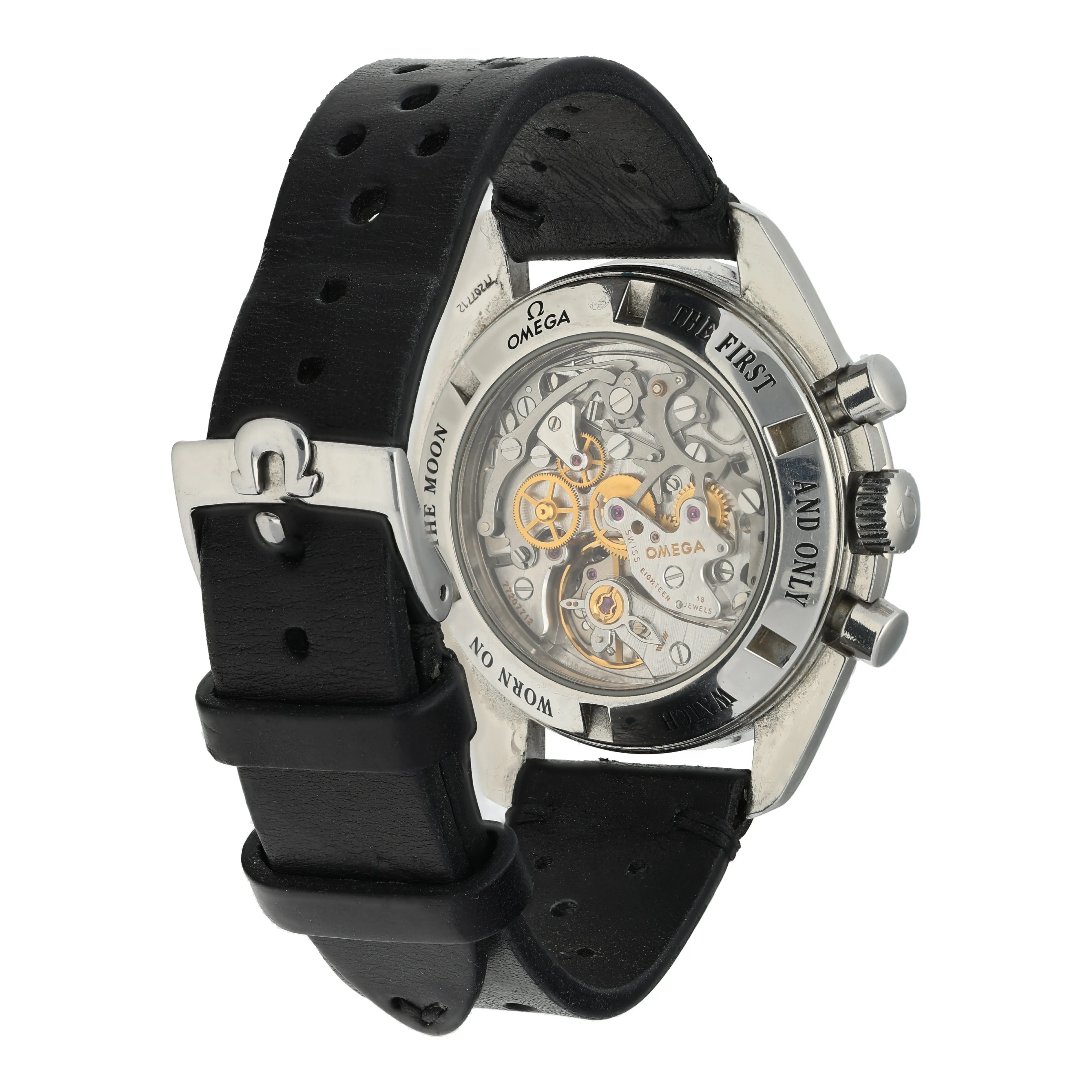 Omega Speedmaster Moonwatch 3873.50.31 Mens Watch Box Papers