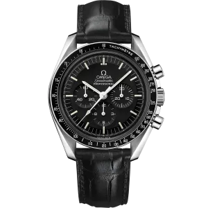 Omega Speedmaster Moonwatch Professional 42 mm, steel on leather strap