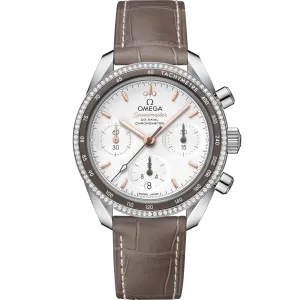 Omega Speedmaster Speedmaster 38 38 mm, steel on leather strap
