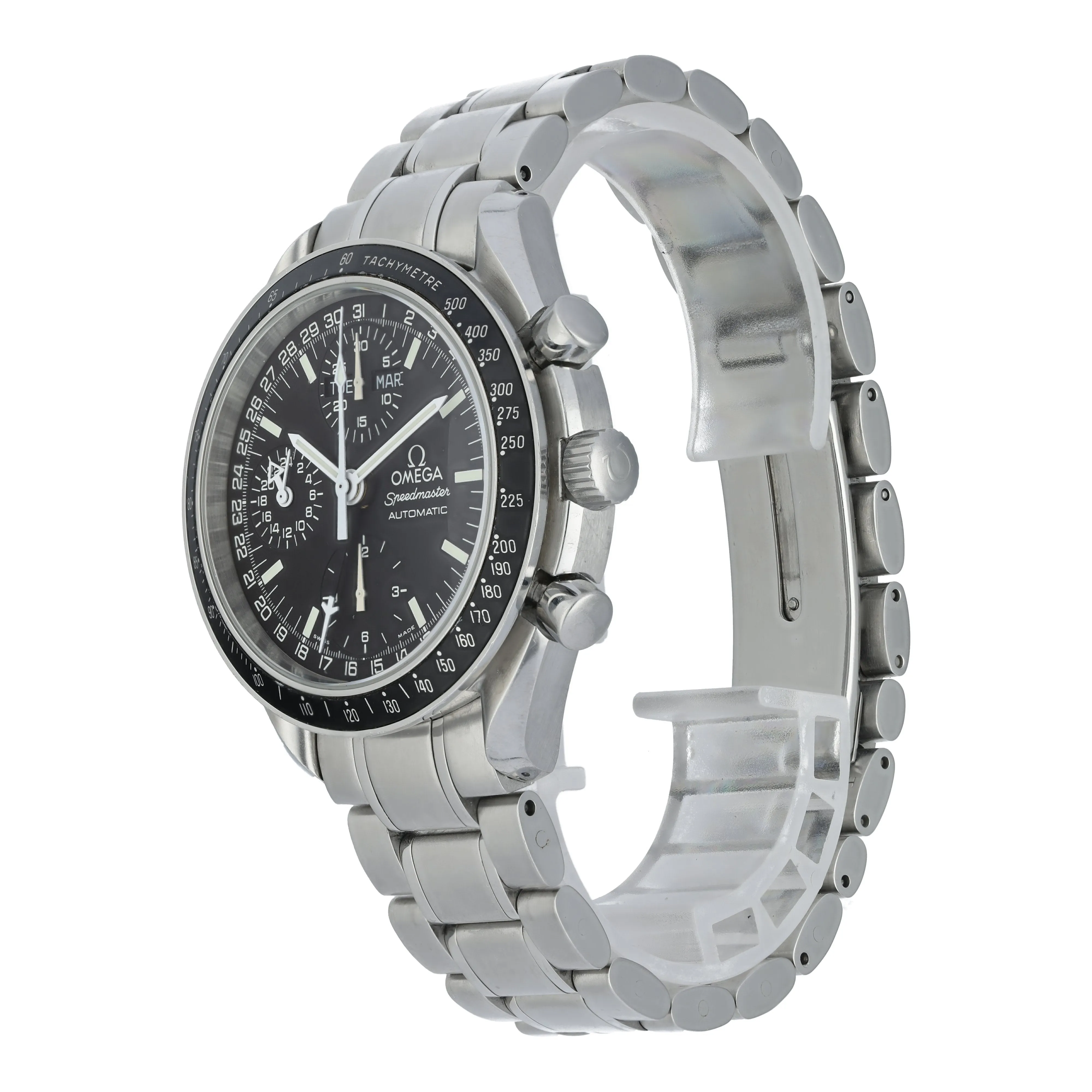 Omega Speedmaster Triple Date 3520.50.00 Mens Watch