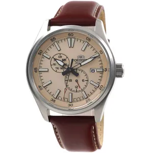 Orient Defender II Mechanical RA-AK0405Y10B RA-AK0405Y Leather Analog Watch