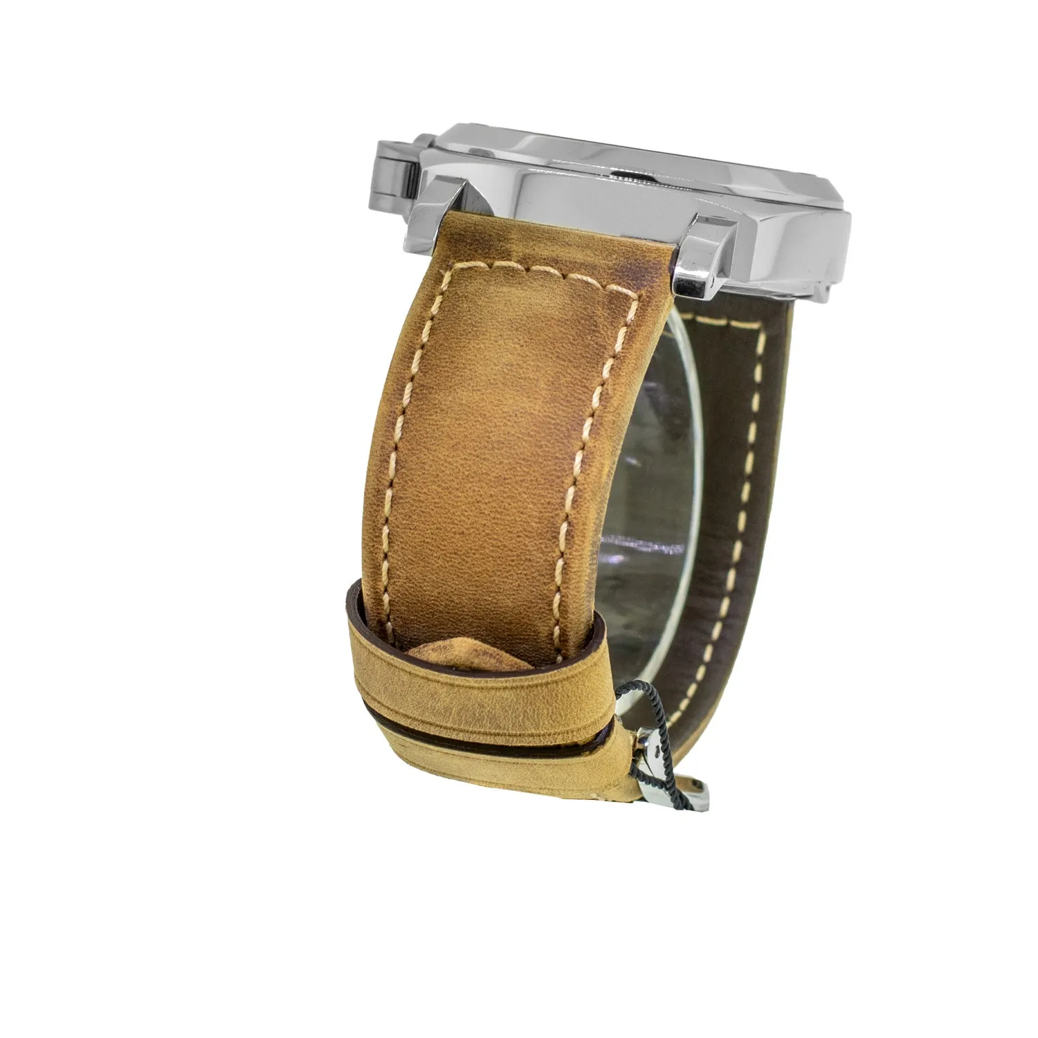 Panerai Luminor Marina 8 Days 44mm Stainless Steel Black Arabic Dial - PAM00590