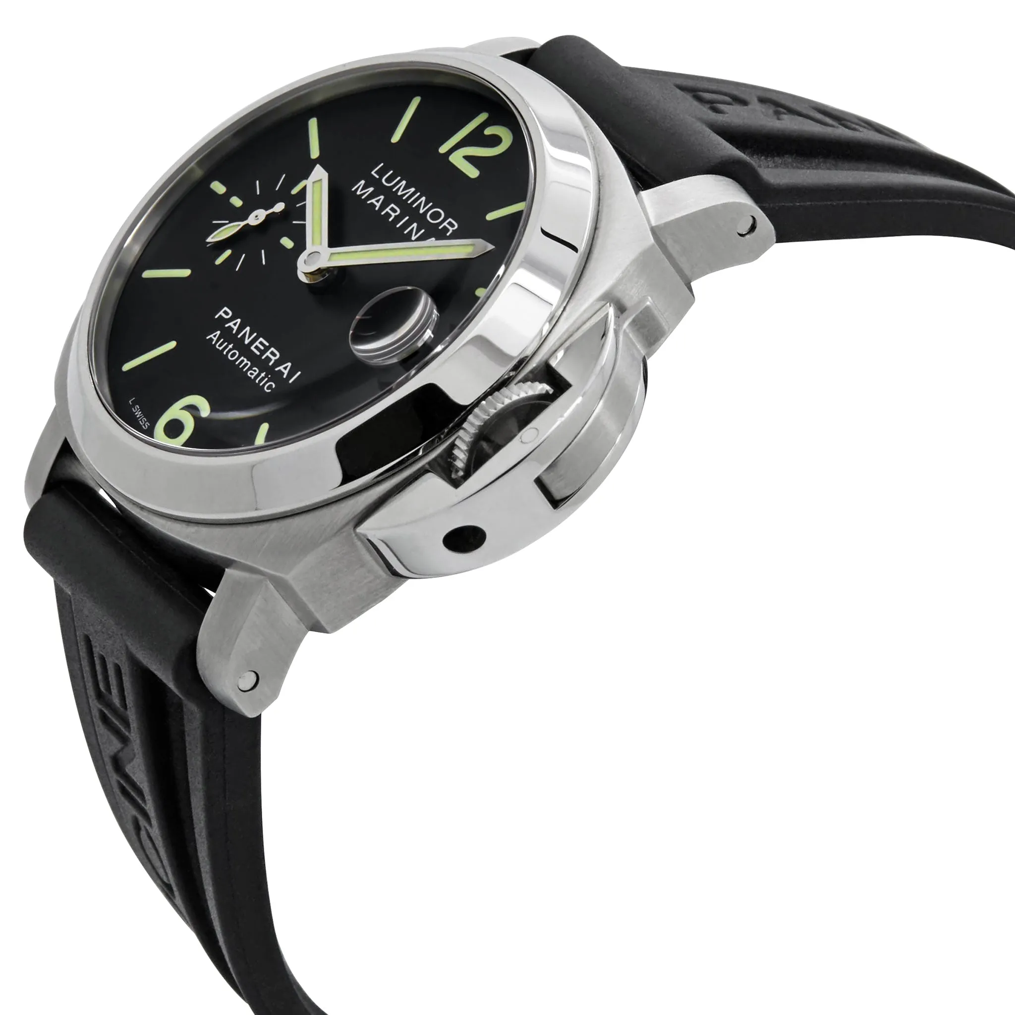 Panerai Luminor Marina Pam 00048 Black Dial Automatic Watch