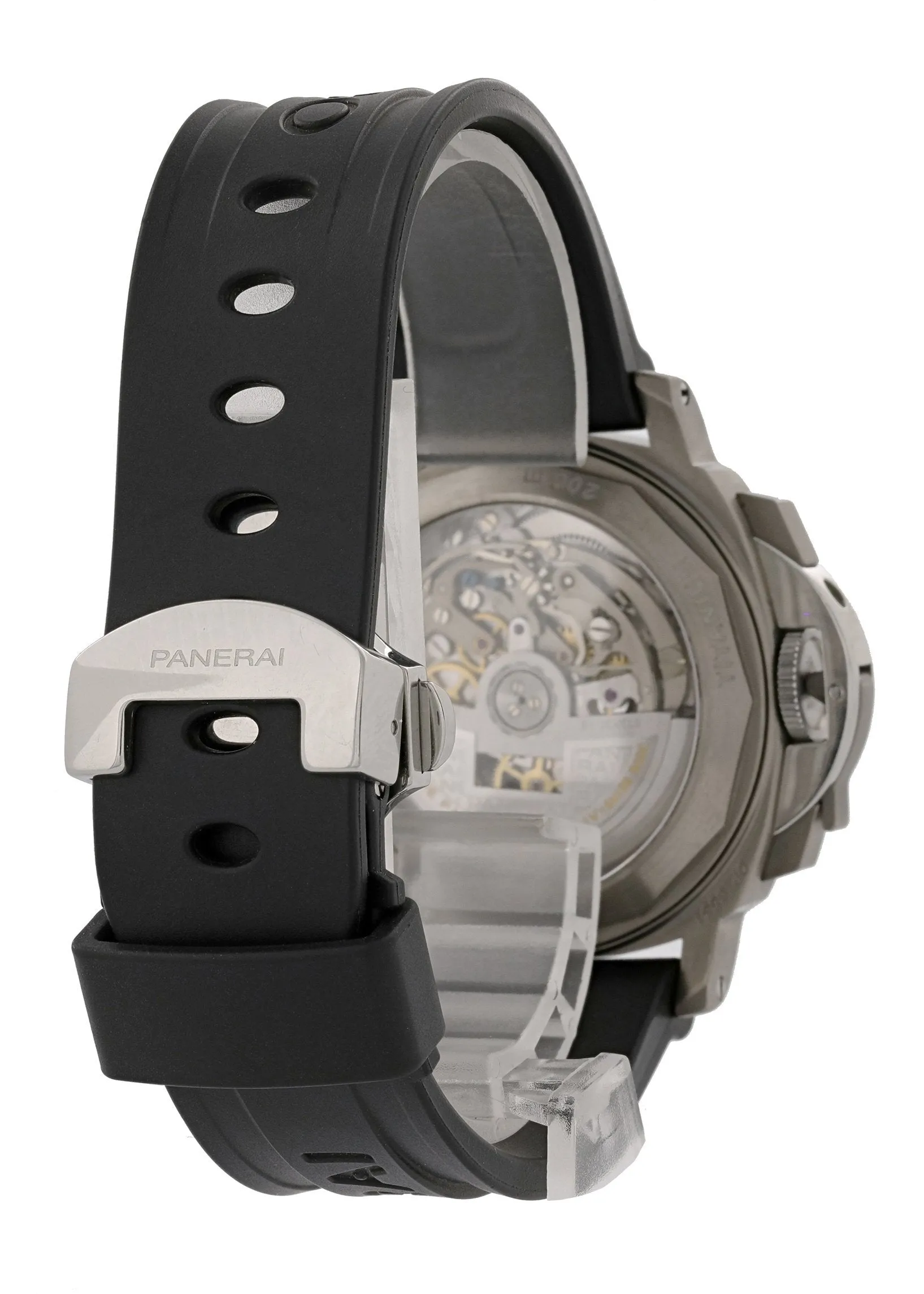 Panerai Luminor PAM00074 Automatic Zenith Chronograph Movement Mens Watch