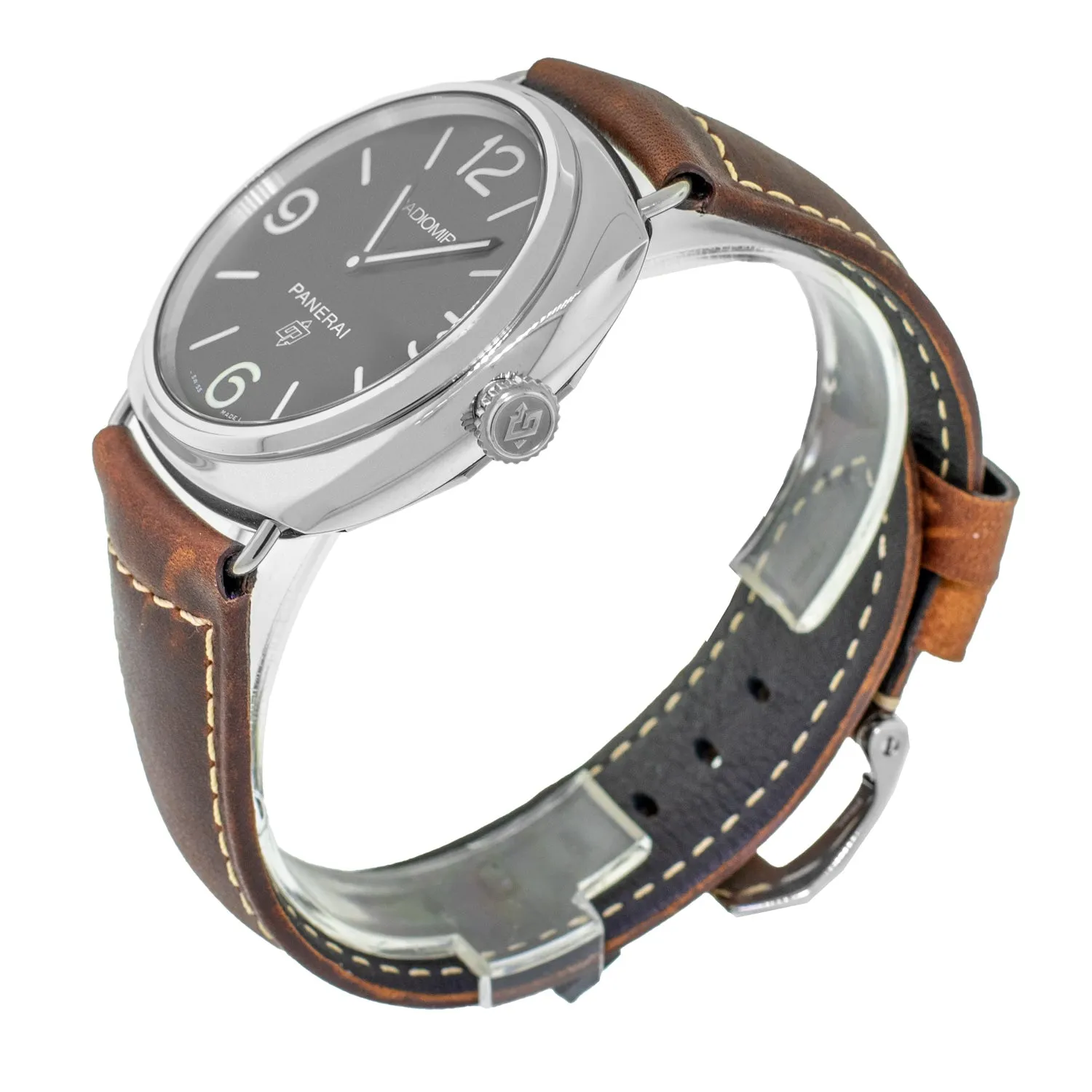 Panerai Radiomir Stainless Steel Black Arabic Dial PAM00753