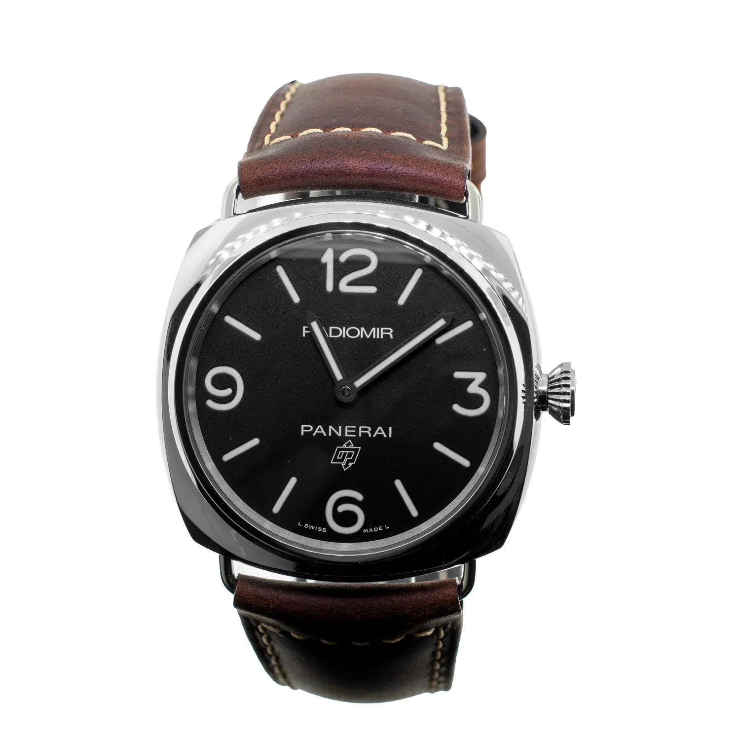 Panerai Radiomir Stainless Steel Black Arabic Dial PAM00753