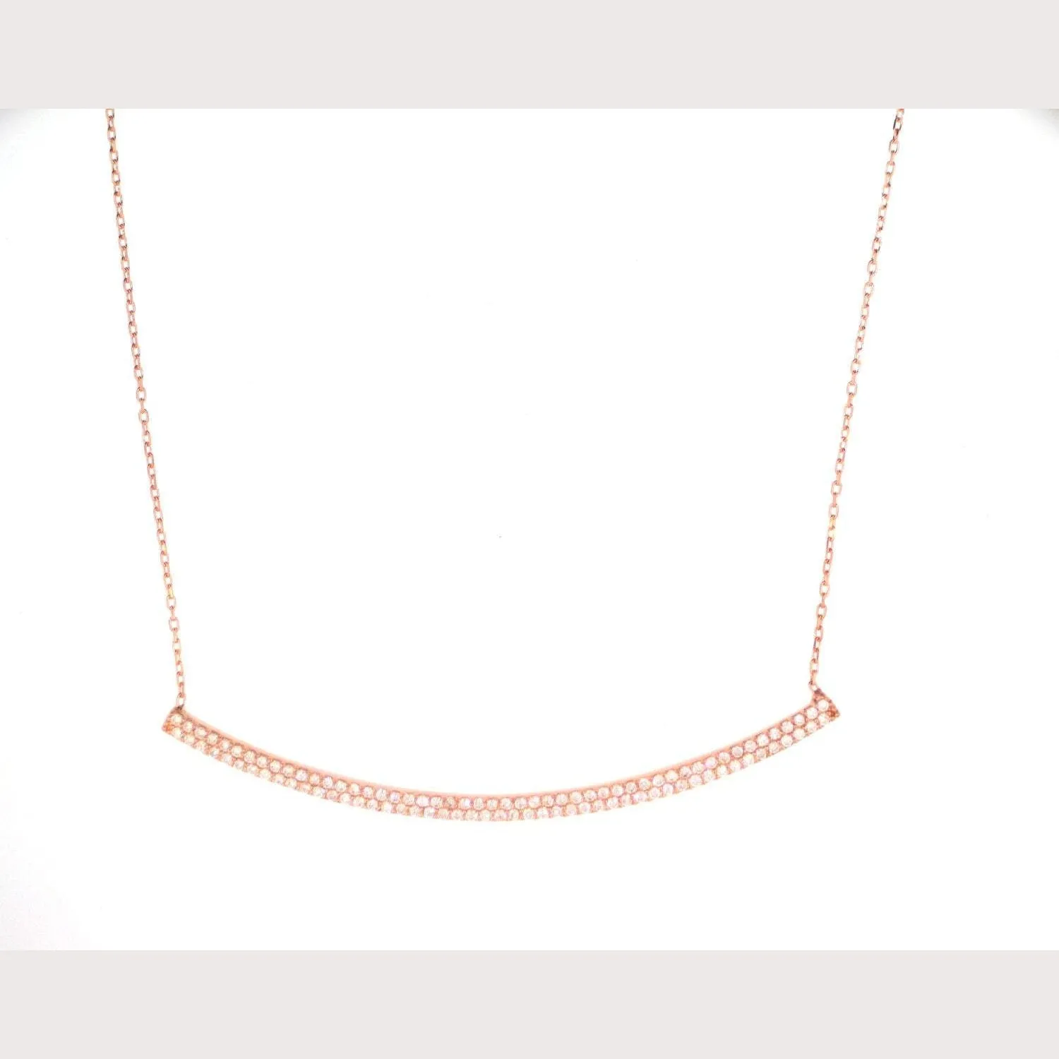 Pave Bar Necklace