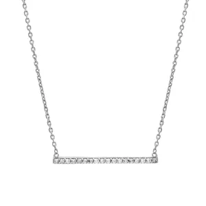 PAVE BAR NECKLACE
