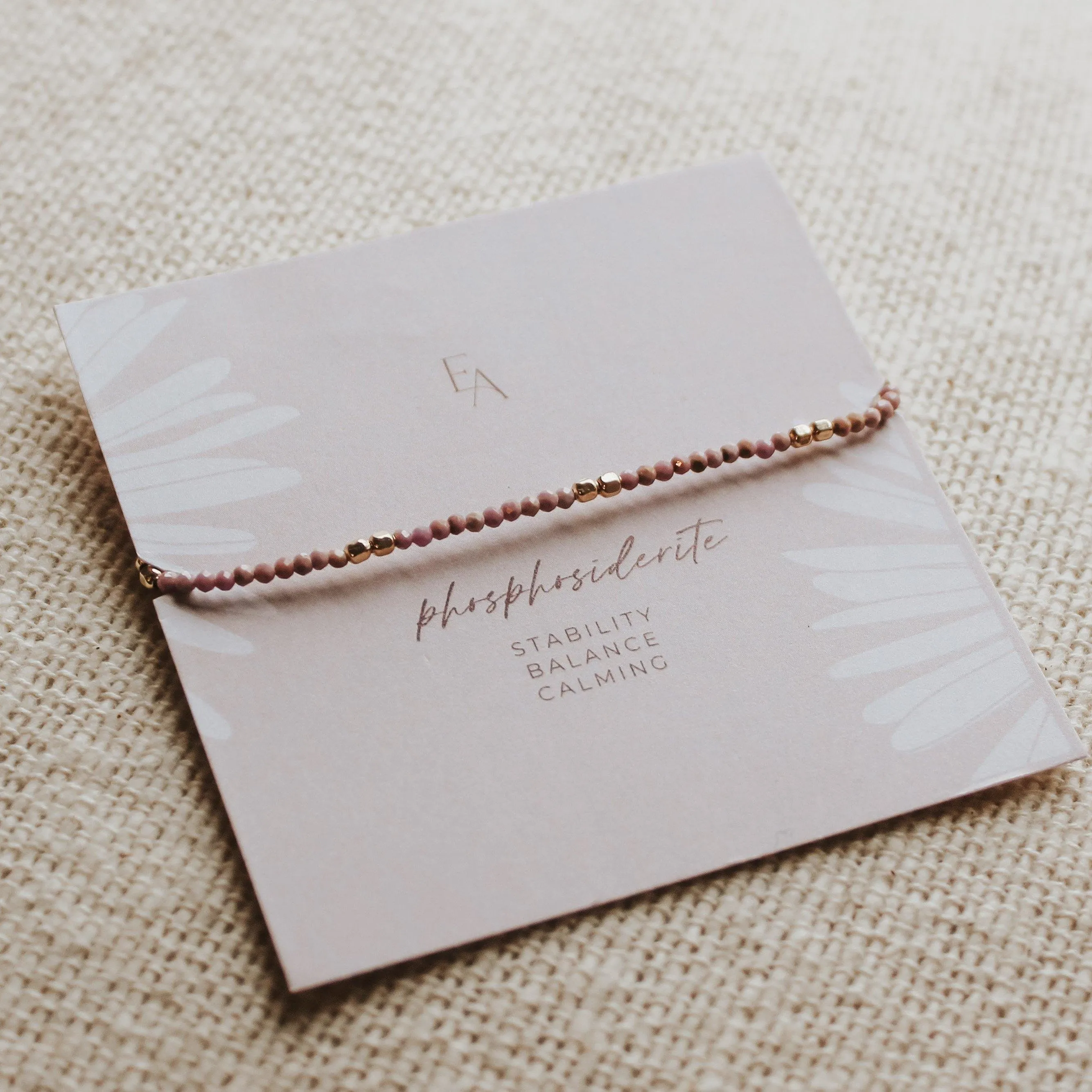 Phosphosiderite Bracelet