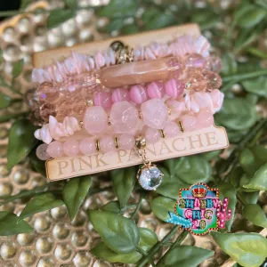 Pink Panache Shades of Pink Bracelet Set