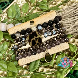 Pink Panache Tortoise Shell Bracelet Set